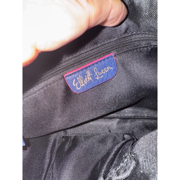 Floral Artisan Printed Clutch Purse Crossbody Elliot Lucca‎ - Picture 5 of 5